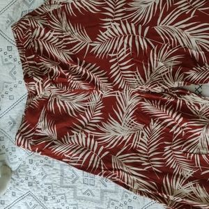 Cotton tropical pants, 3/4 Leg